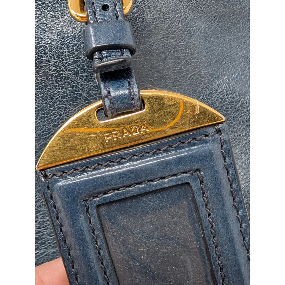 Prada bauletto satchel